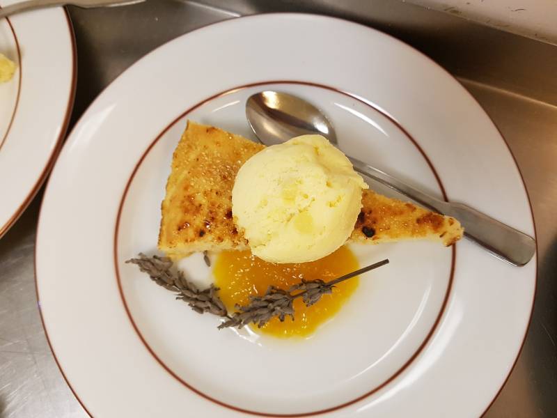 Dessert proposé au menu de nos résidents à la Résidence Retraite d'Aix-en-Provence